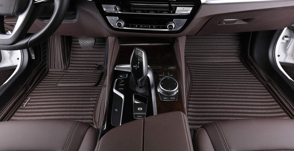 CustoArmor Bande Collection Minimalist Luxury Custom Car Mats