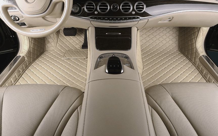 CustoArmor Carreau Collection Luxury Custom Car Floor Mats
