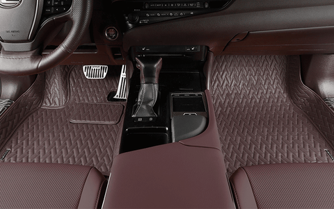 Custom Car Mats - Chevron Collection